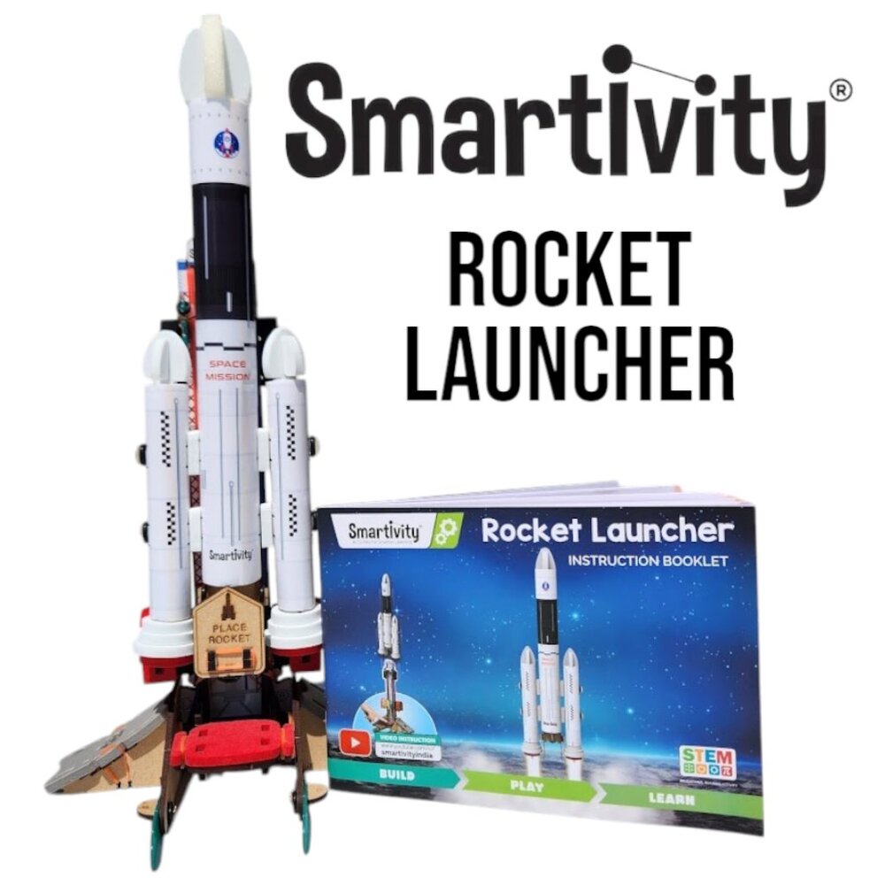 Rocket Launcher Toy Science Space Solar System STEM Toys Physics Engineering Sma